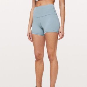 Lululemon Align Shorts 4" in Blue Cast